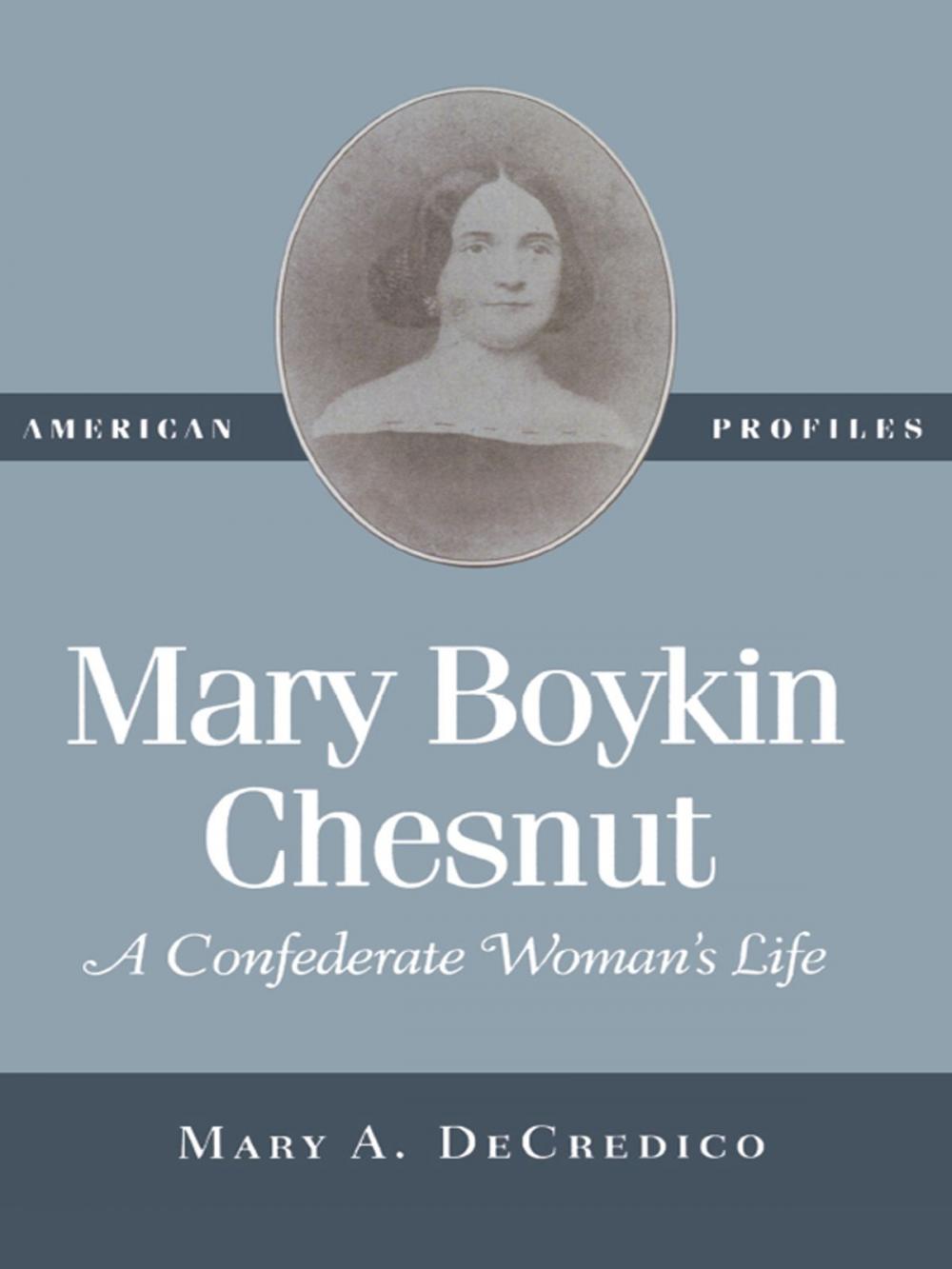 Big bigCover of Mary Boykin Chesnut