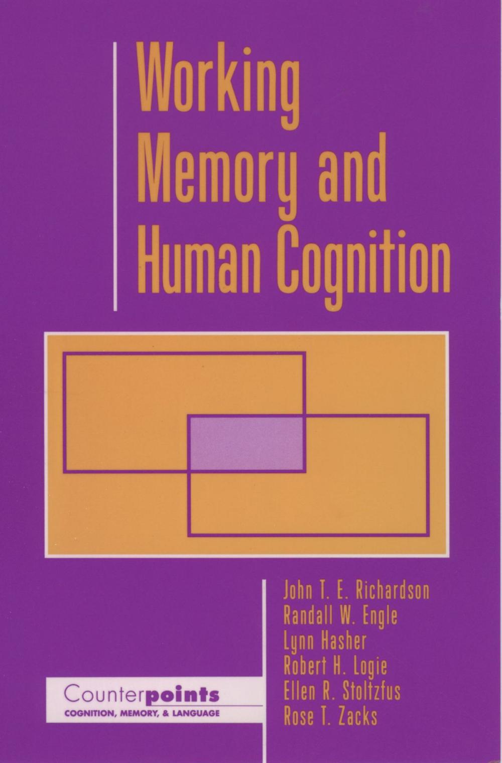 Big bigCover of Working Memory and Human Cognition