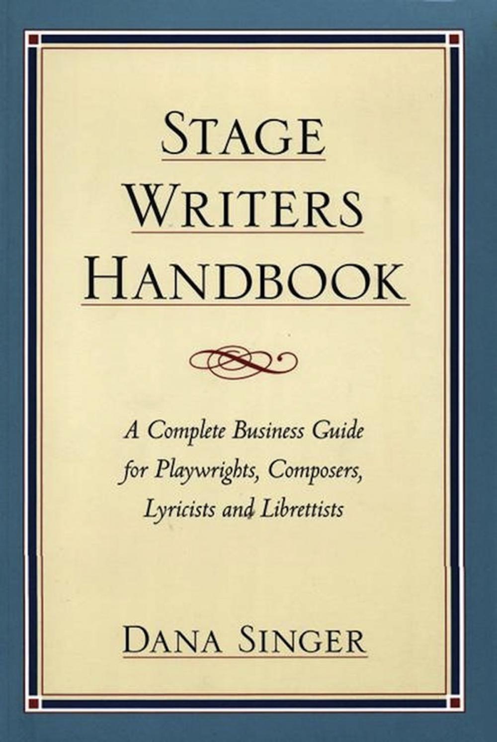 Big bigCover of Stage Writers Handbook