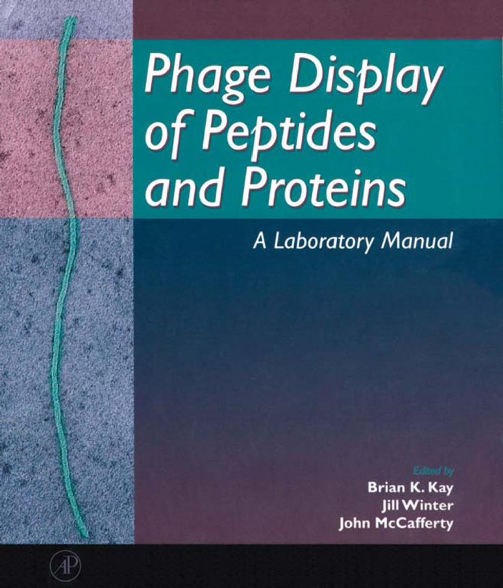 Big bigCover of Phage Display of Peptides and Proteins