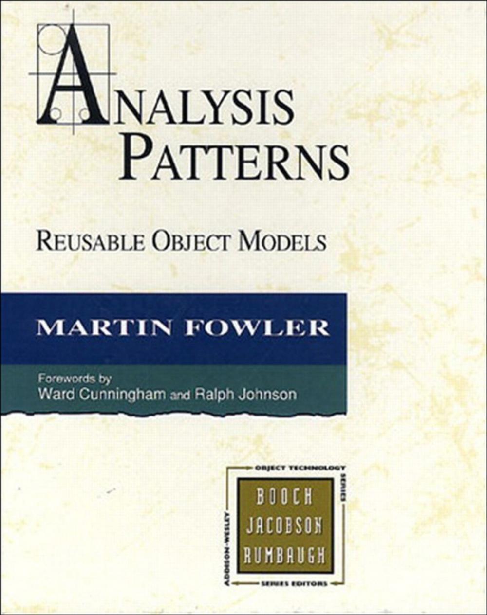 Big bigCover of Analysis Patterns