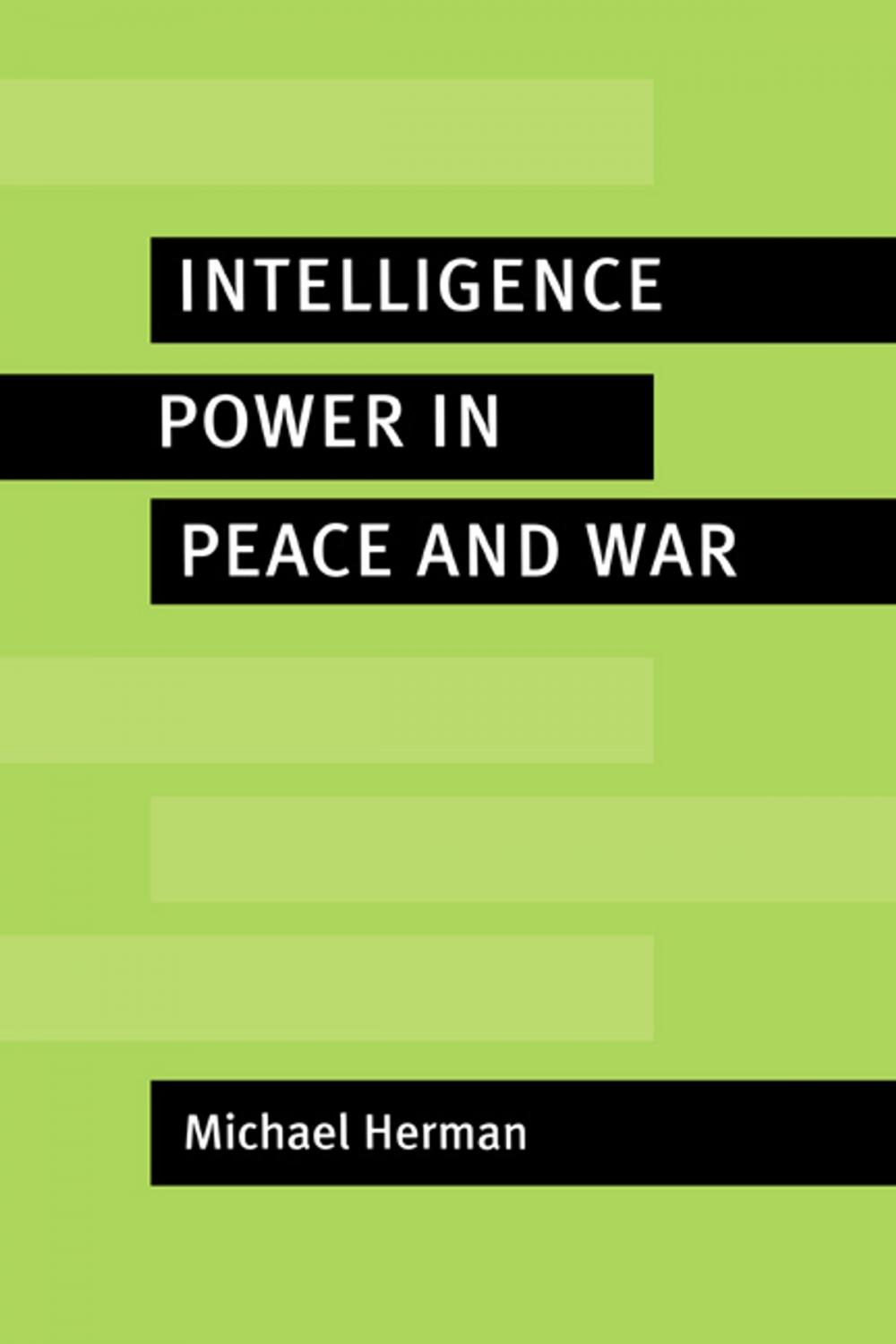 Big bigCover of Intelligence Power in Peace and War