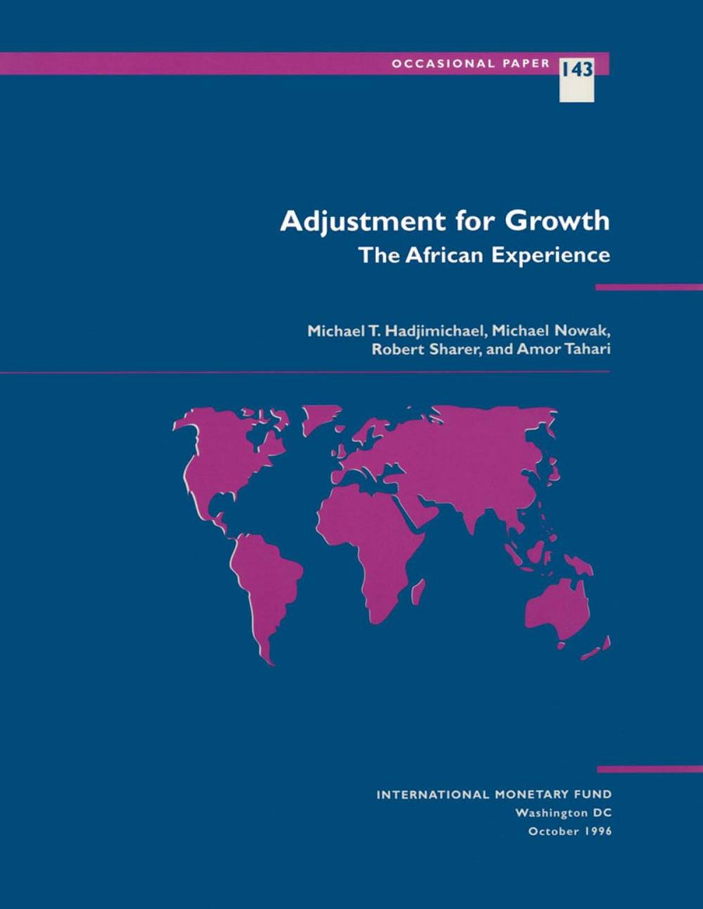 Big bigCover of Adjustment for Growth: The African Experience