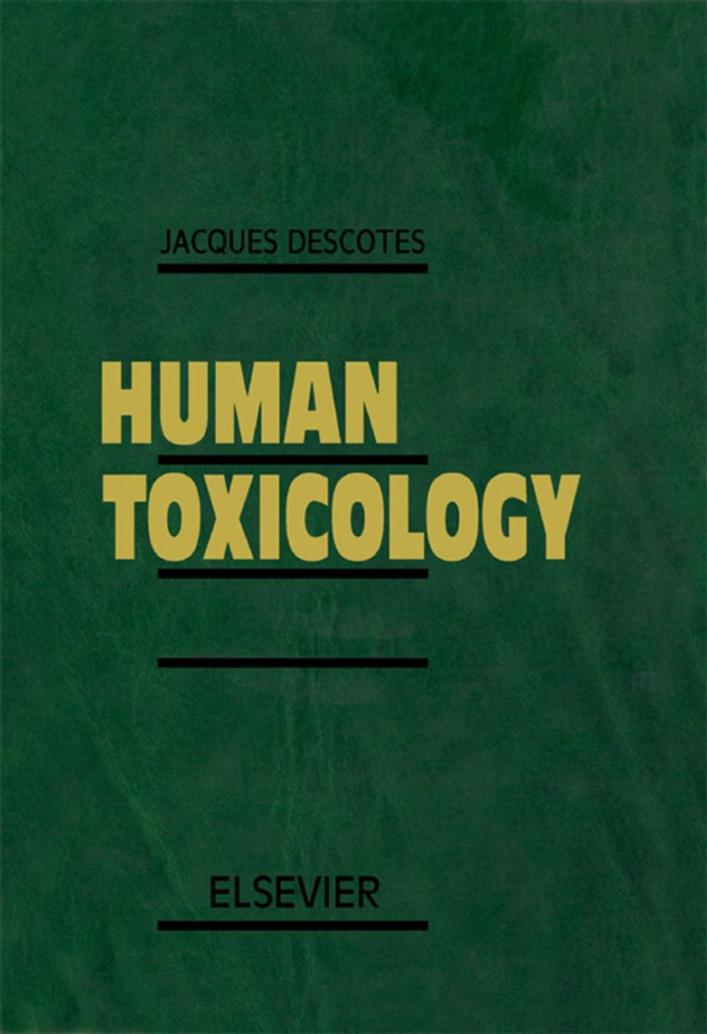 Big bigCover of Human Toxicology