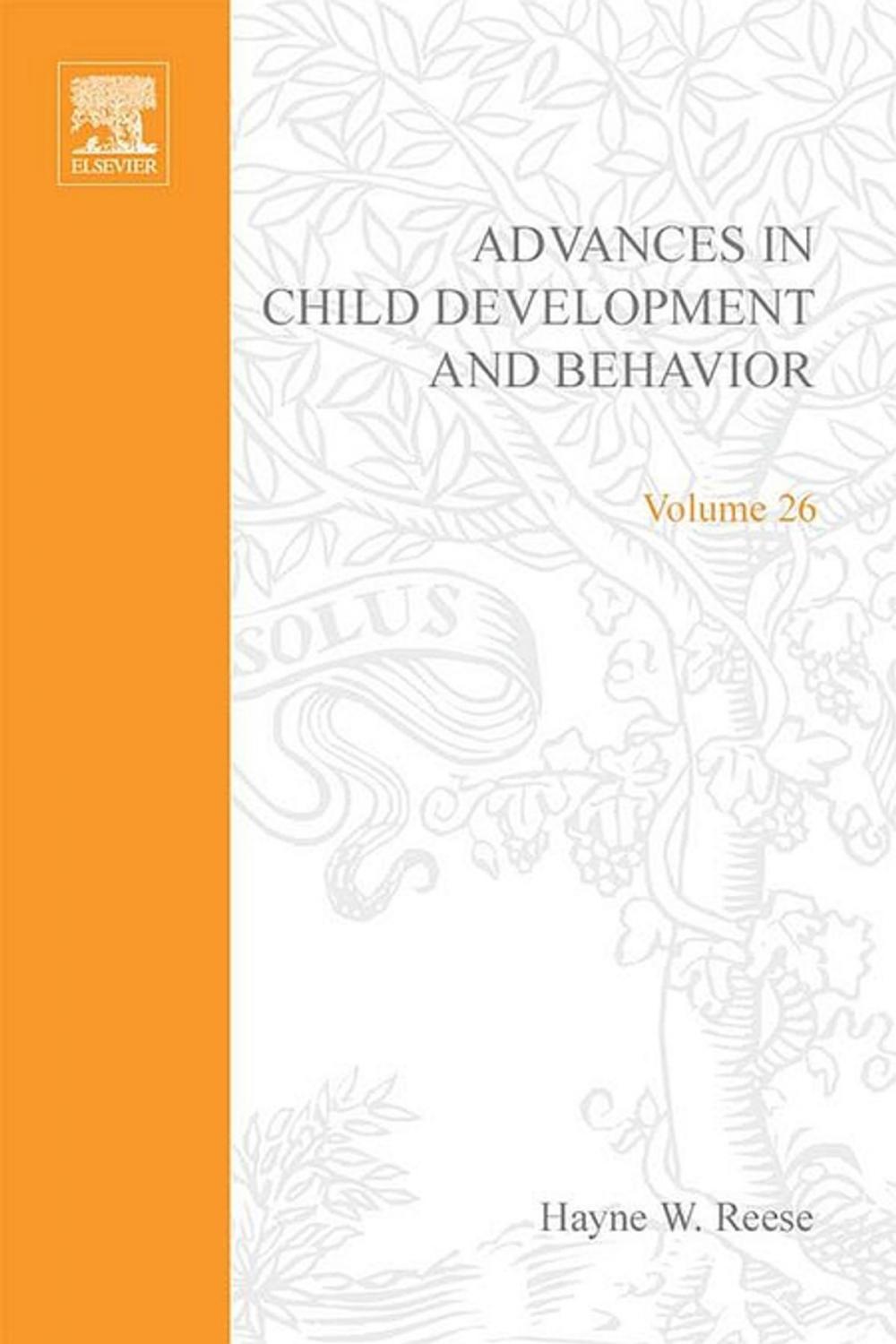 Big bigCover of Advances in Child Development and Behavior