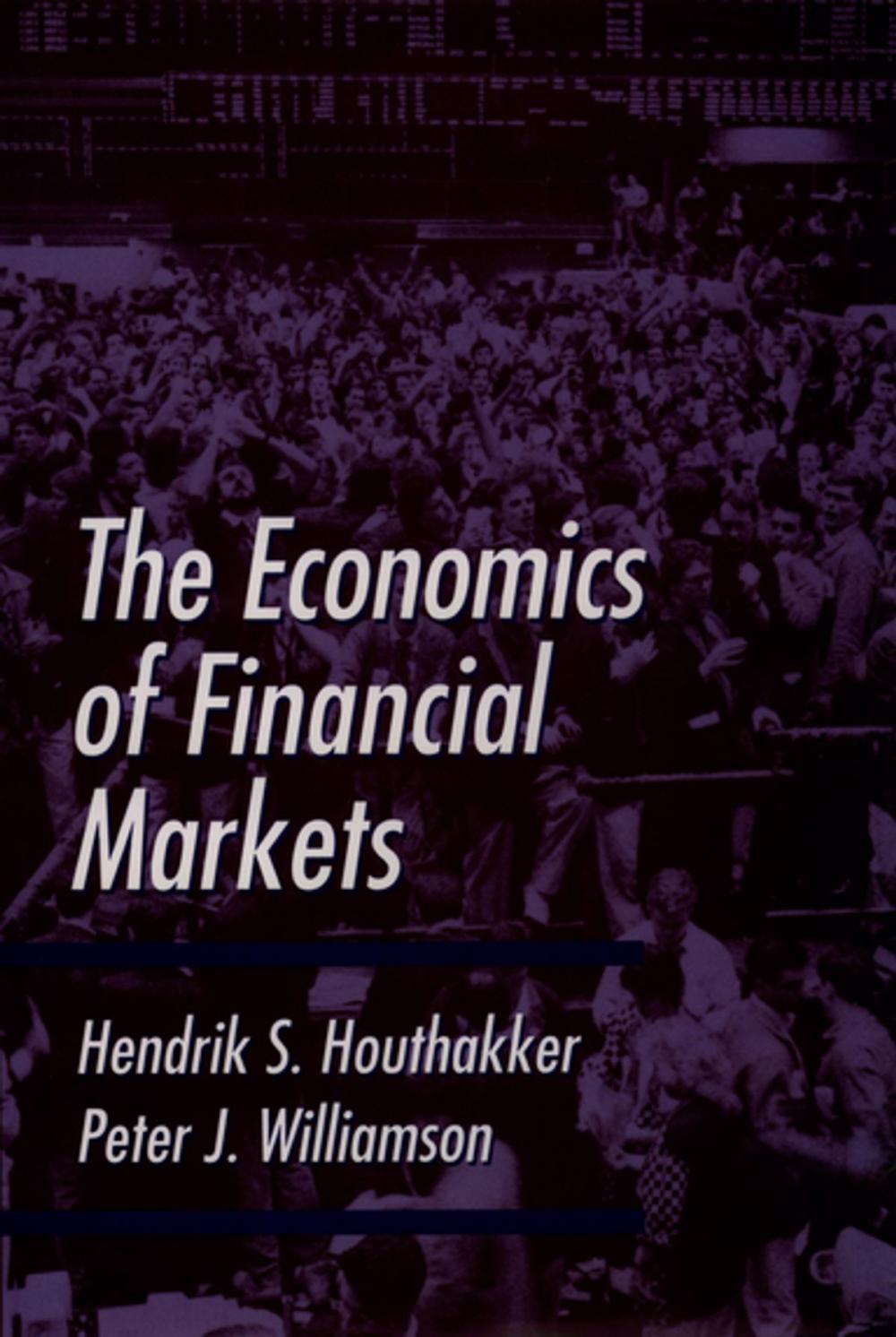 Big bigCover of The Economics of Financial Markets