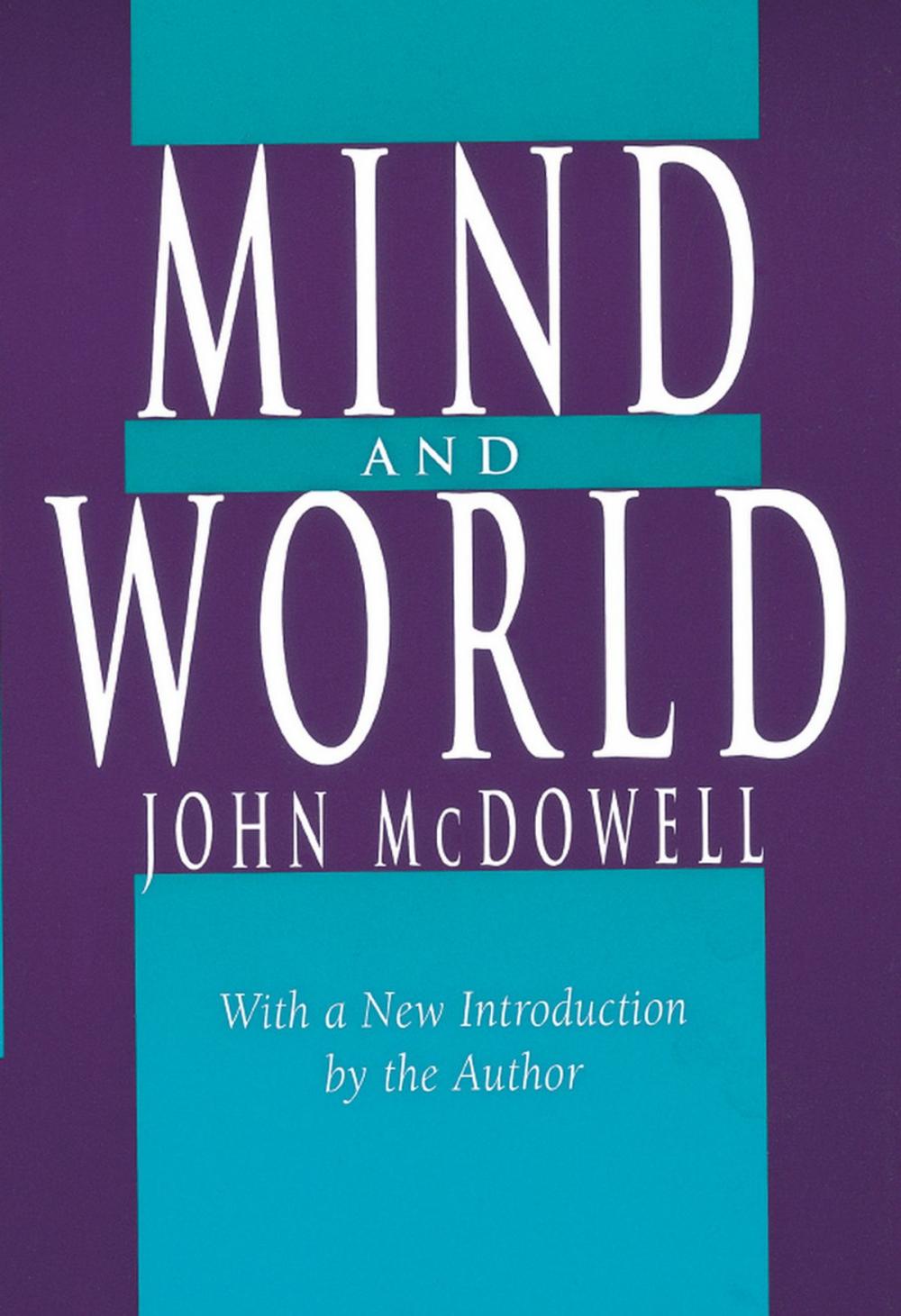 Big bigCover of Mind and World