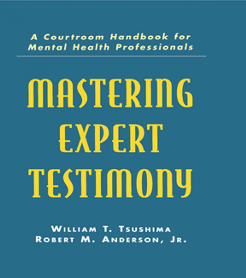 Big bigCover of Mastering Expert Testimony