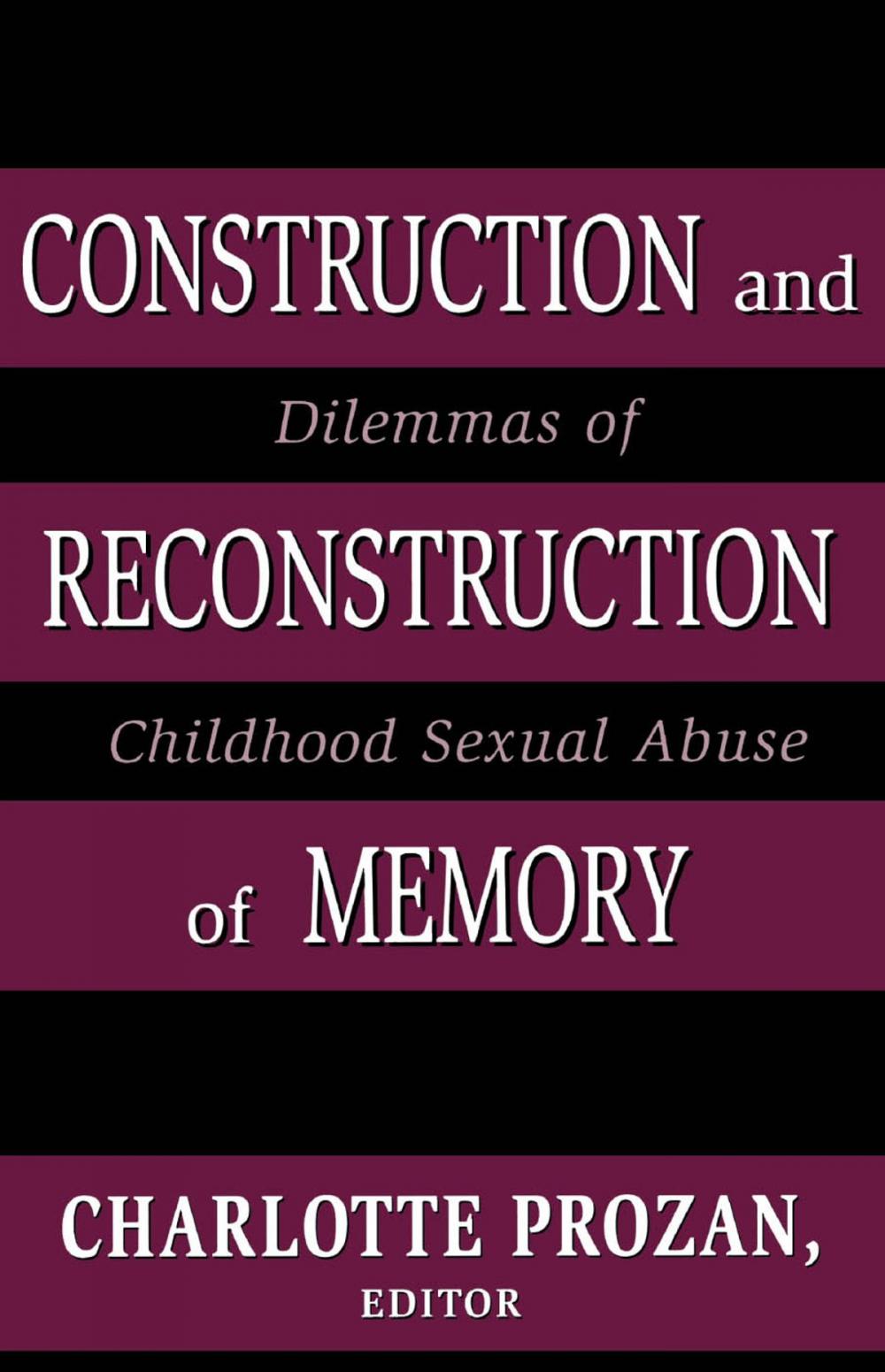 Big bigCover of Construction and Reconstruction of Memory