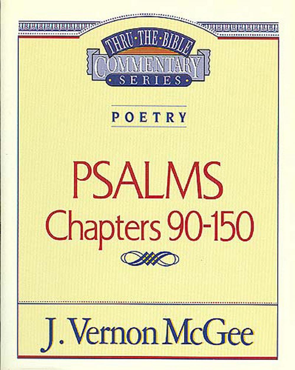 Big bigCover of Thru the Bible Vol. 19: Poetry (Psalms 90-150)