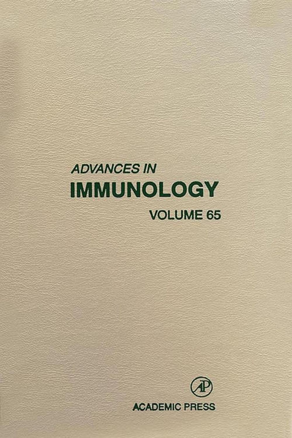 Big bigCover of Advances in Immunology