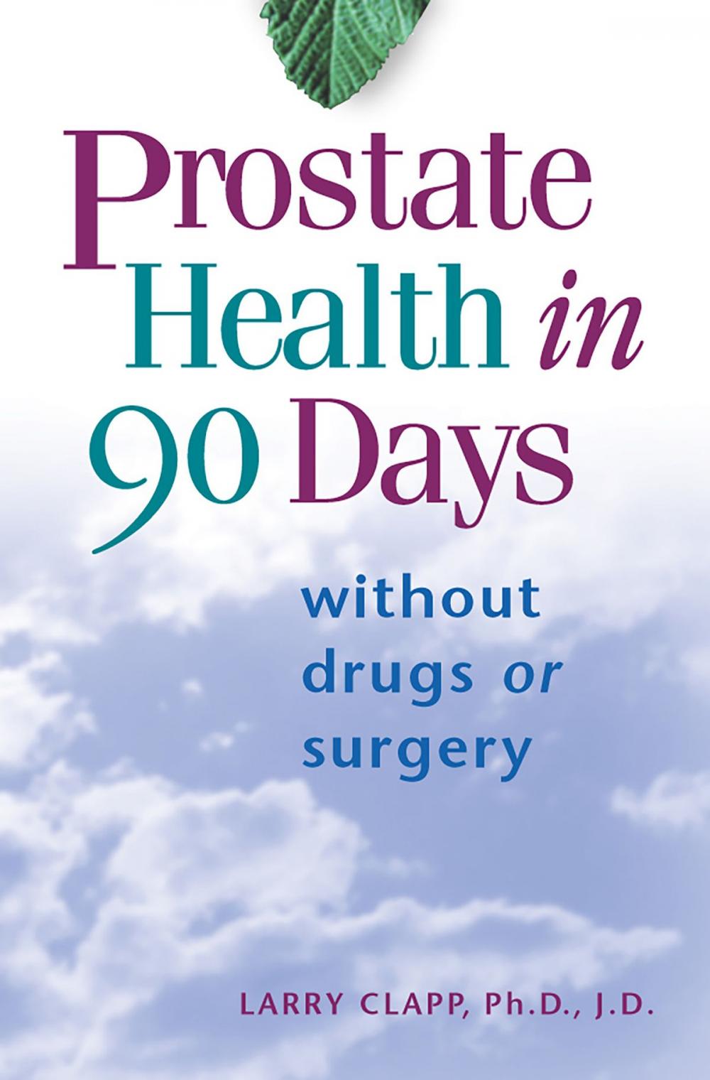 Big bigCover of Prostate Health in 90 Days