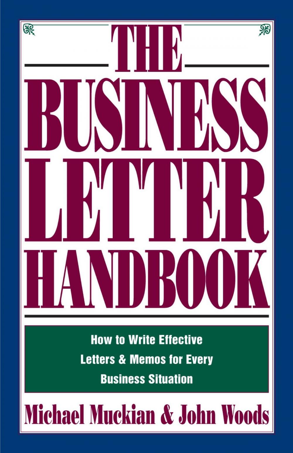 Big bigCover of Business Letter Handbook