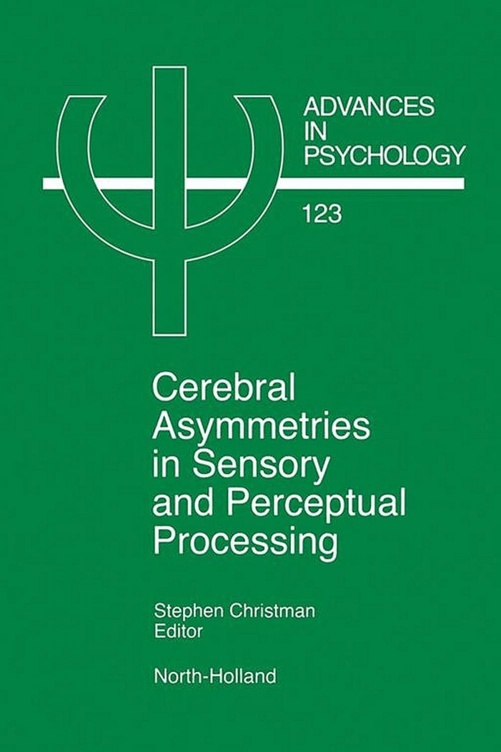 Big bigCover of Cerebral Asymmetries in Sensory and Perceptual Processing