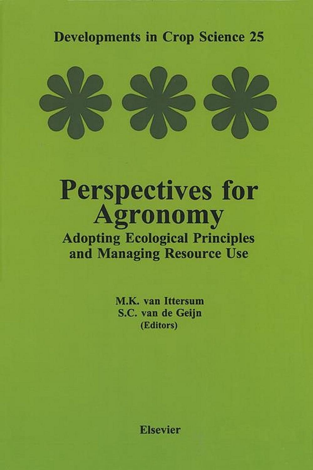 Big bigCover of Perspectives for Agronomy