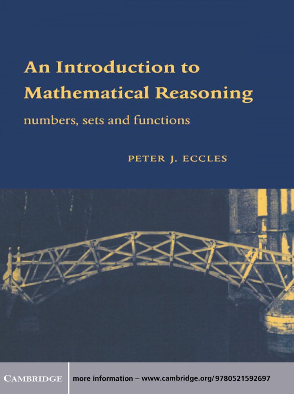 Big bigCover of An Introduction to Mathematical Reasoning