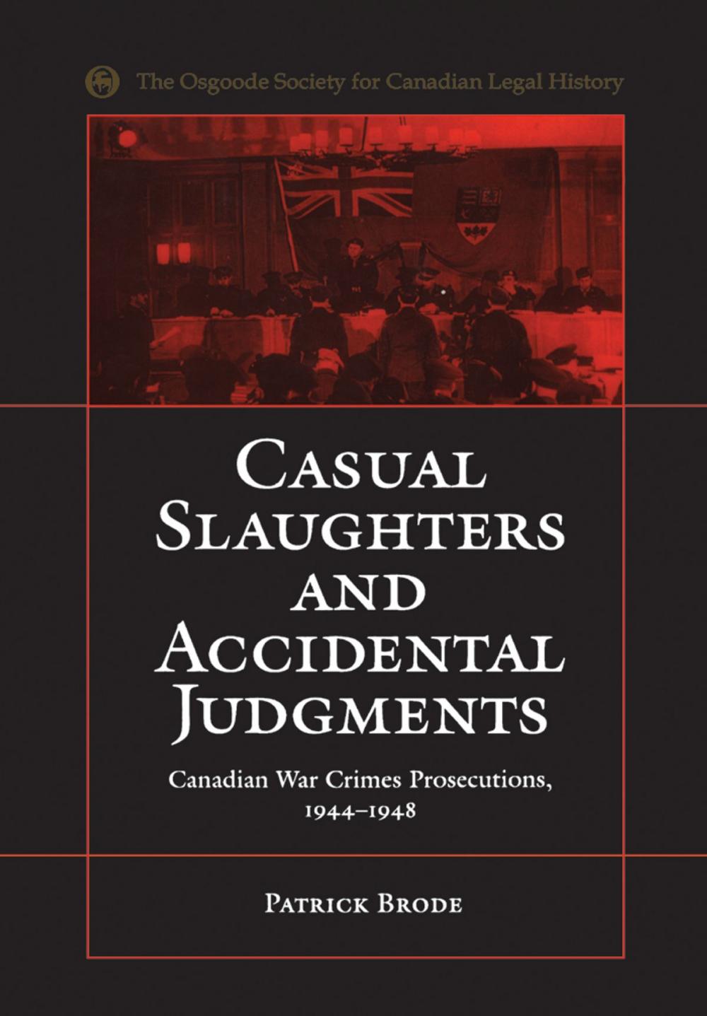 Big bigCover of Casual Slaughters and Accidental Judgments