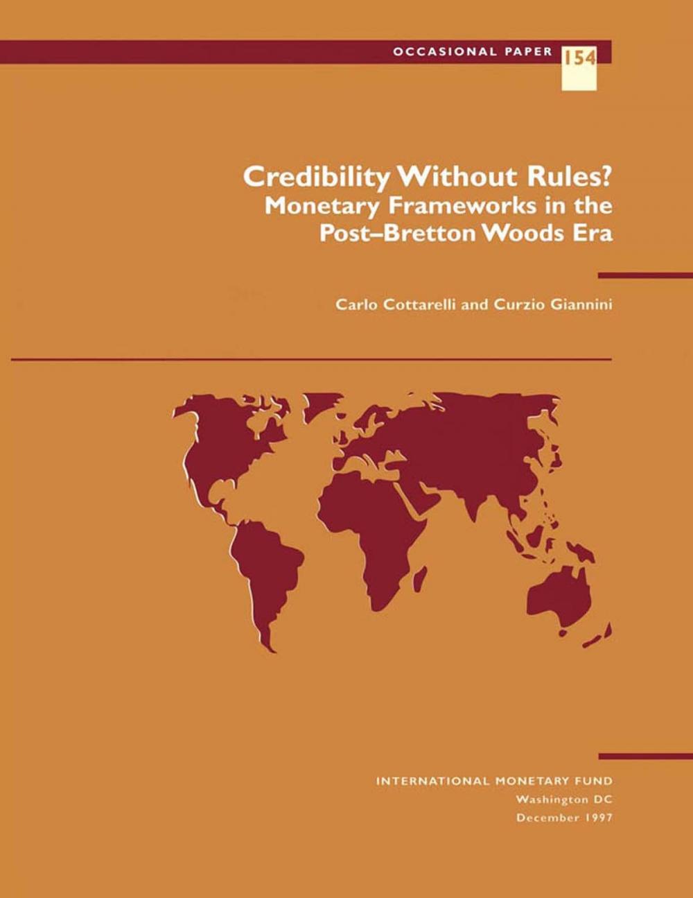 Big bigCover of Credibility Without Rules