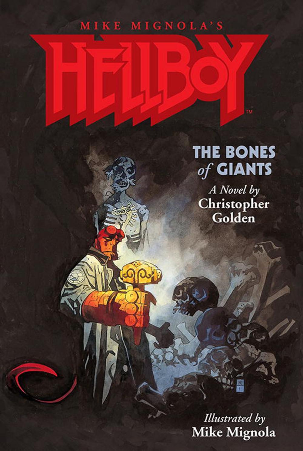 Big bigCover of Hellboy: The Bones of Giants Illustrated Novel