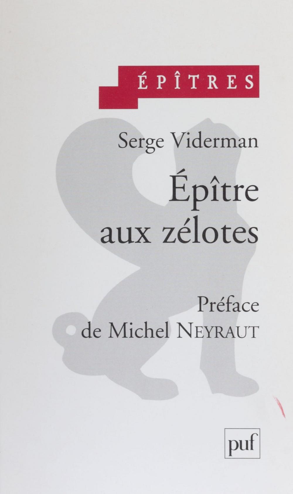 Big bigCover of Épître aux zélotes