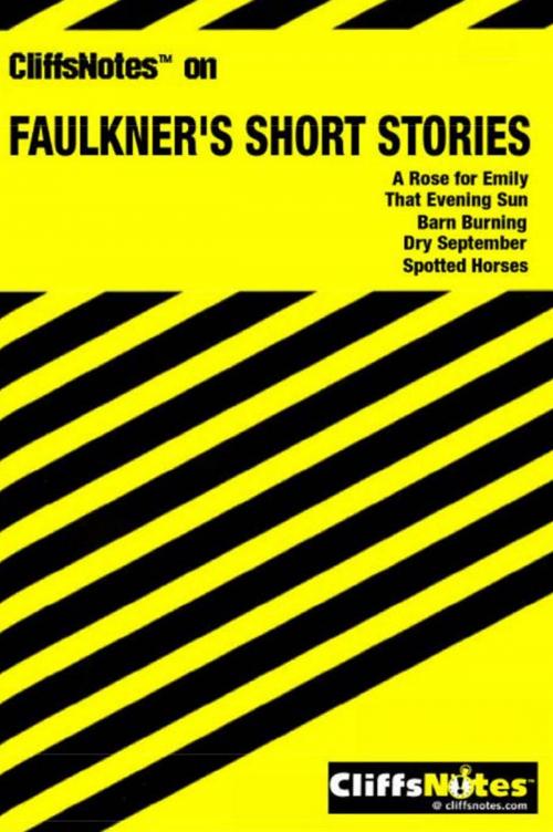 Cover of the book CliffsNotes on Faulkner's Short Stories by James L Roberts, HMH Books