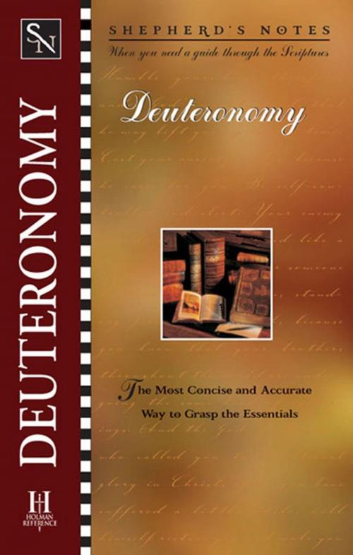 Cover of the book Shepherd's Notes: Deuteronomy by Paul Wright, B&H Publishing Group