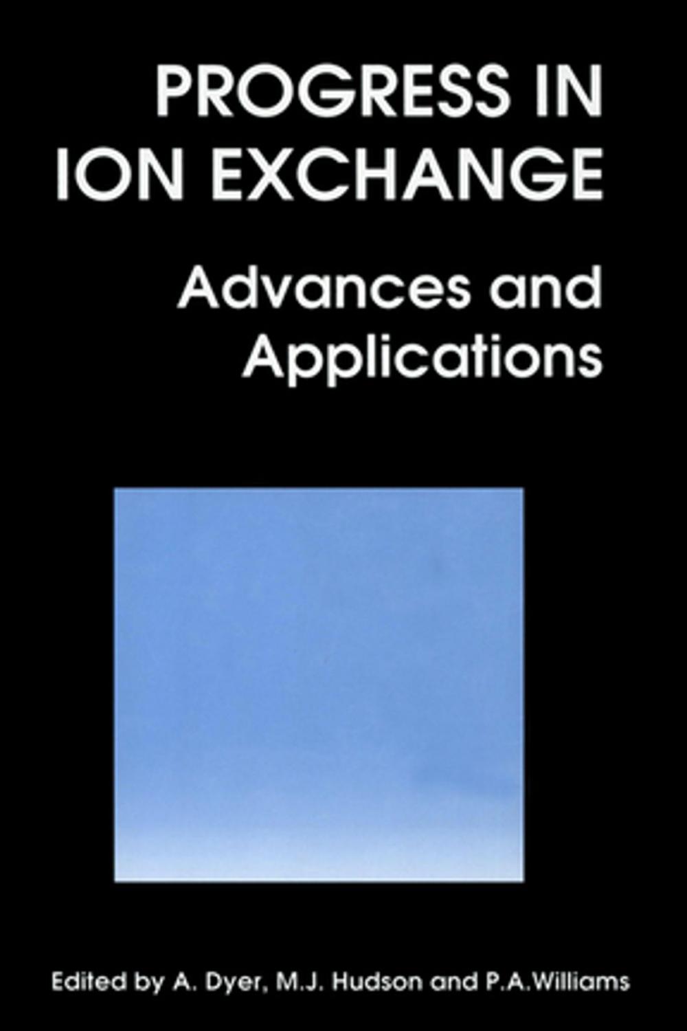 Big bigCover of Progress in Ion Exchange