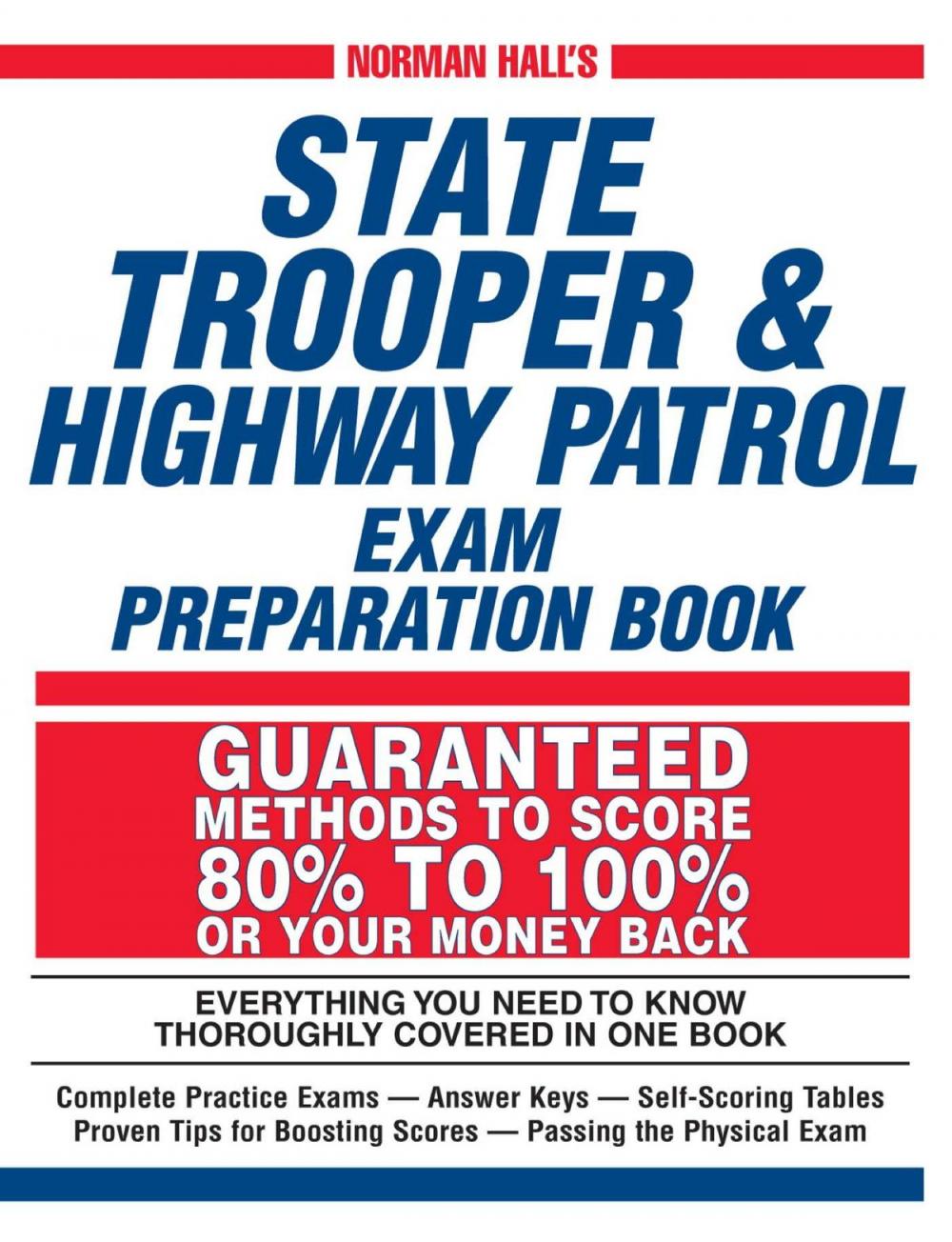 Big bigCover of Norman Hall's State Trooper & Highway Patrol Exam Preparation Book