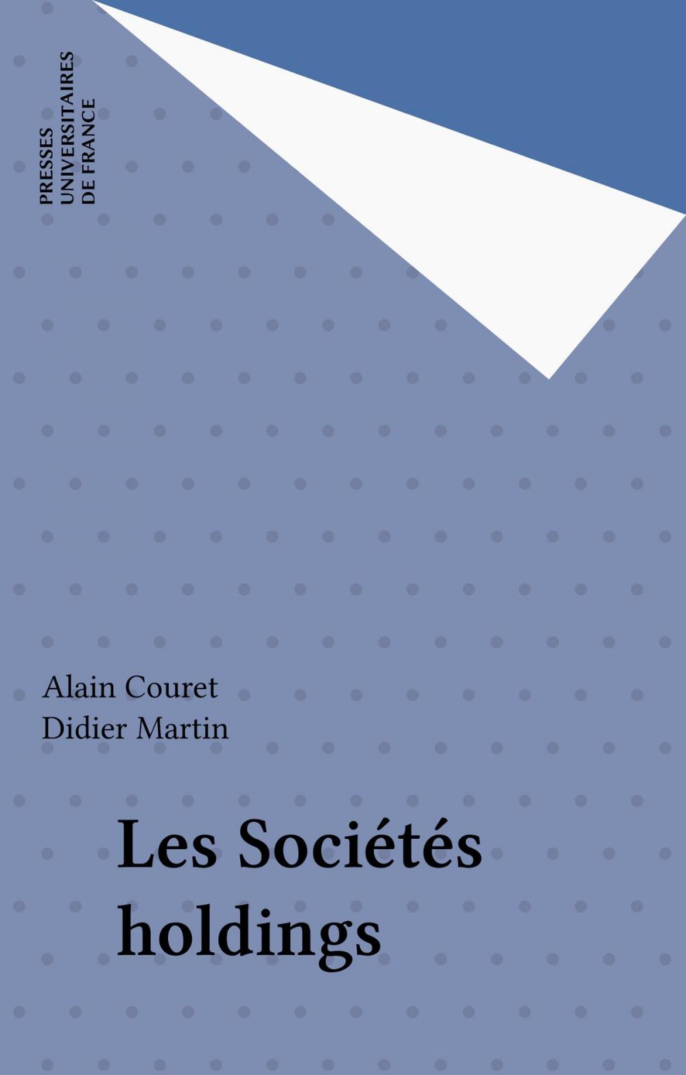 Big bigCover of Les Sociétés holdings