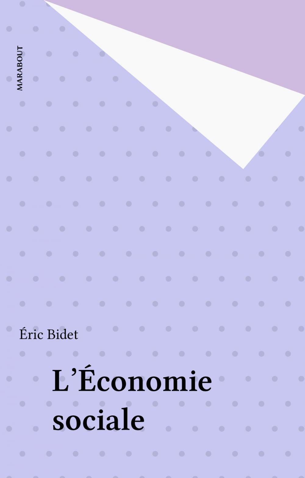 Big bigCover of L'Économie sociale