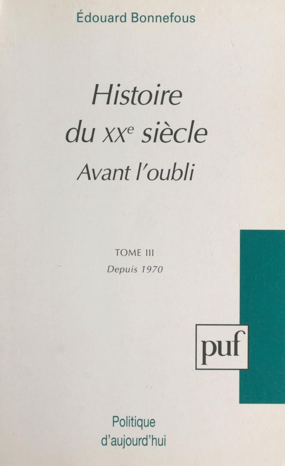 Big bigCover of Avant l'oubli (3)