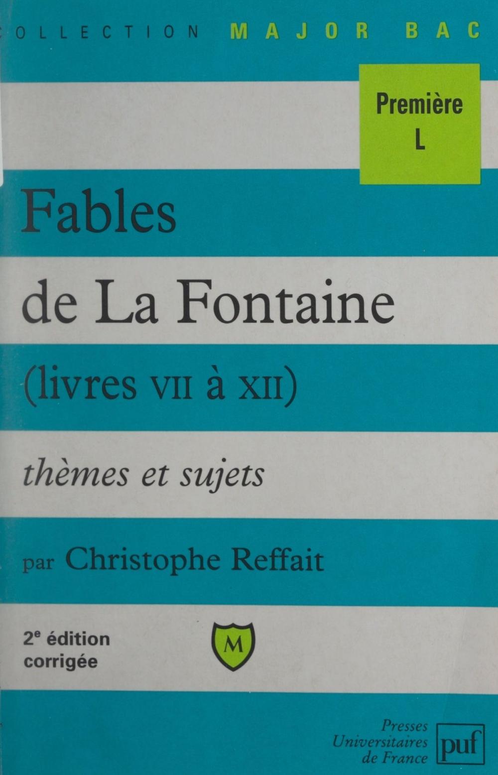 Big bigCover of Fables de La Fontaine