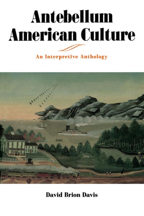 Cover of the book Antebellum American Culture by David Brion Davis, Penn State University Press