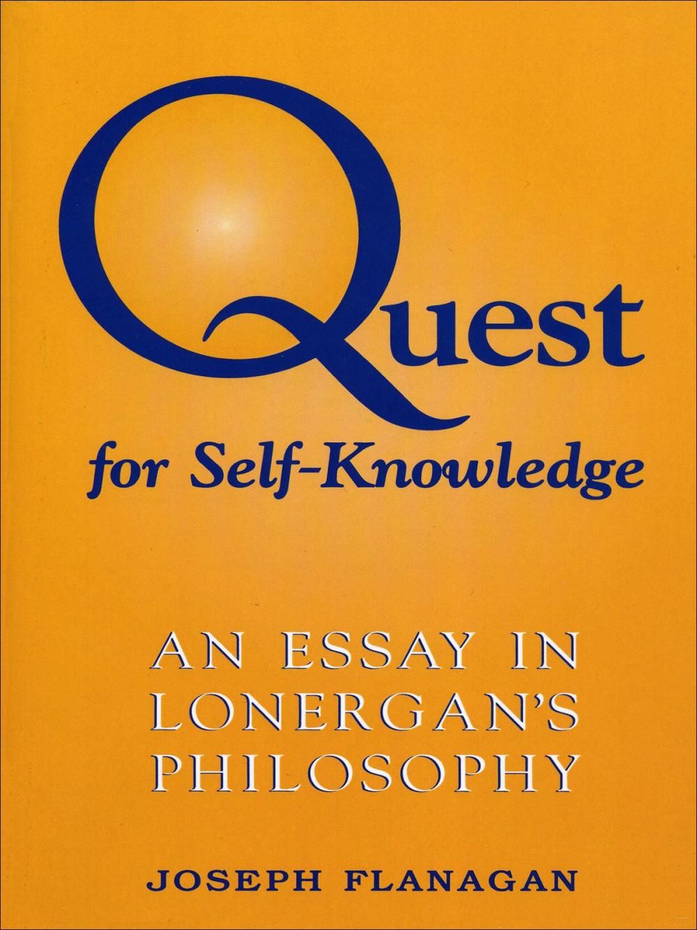 Big bigCover of Quest for Self-Knowledge