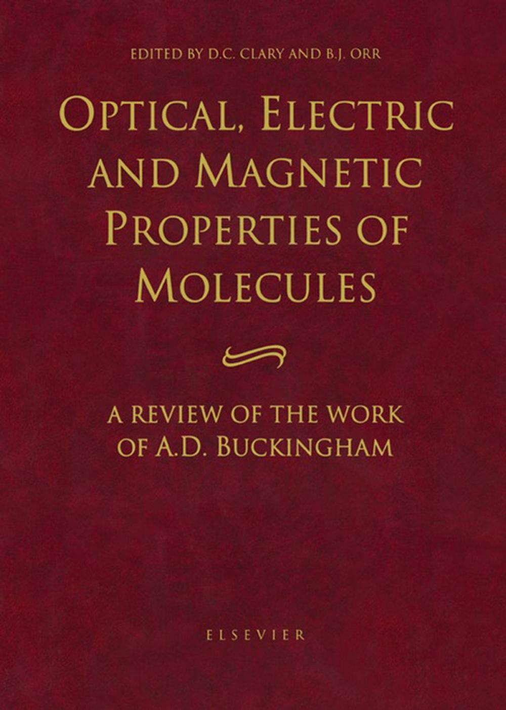 Big bigCover of Optical, Electric and Magnetic Properties of Molecules