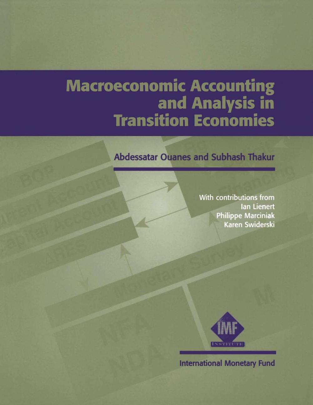 Big bigCover of Macroeconomic Accounting and Analysis in Transition Economies