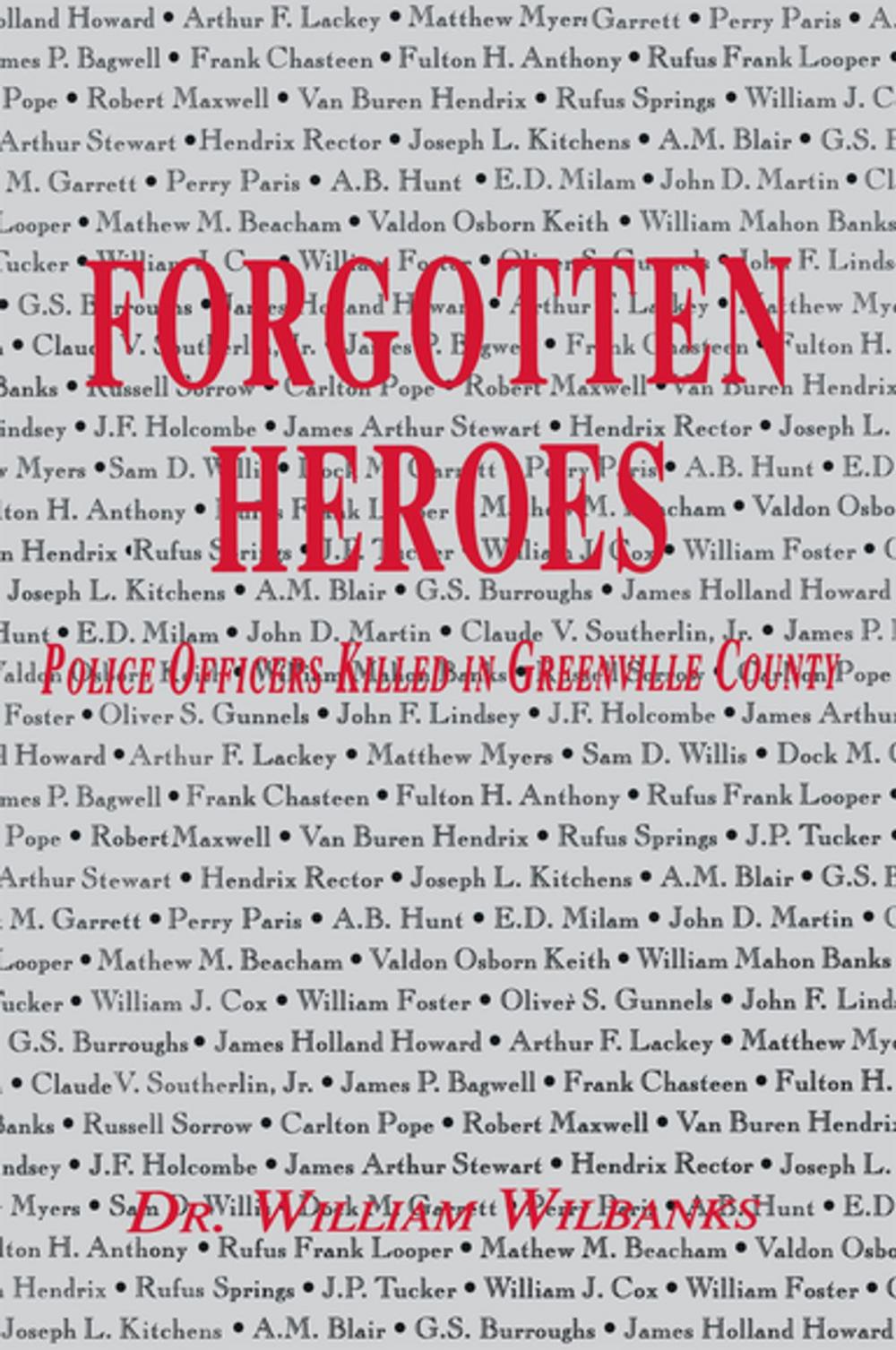 Big bigCover of Forgotten Heroes of Greenville, SC