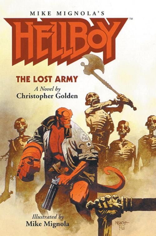 Cover of the book Hellboy: The Lost Army by Christopher Golden, Dark Horse Comics