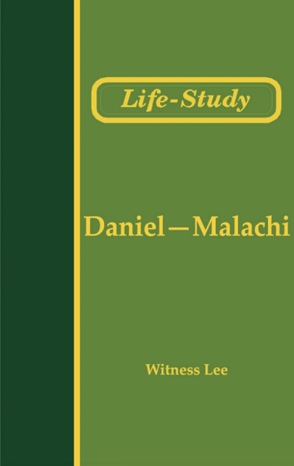 Big bigCover of Life-Study of Daniel-Malachi