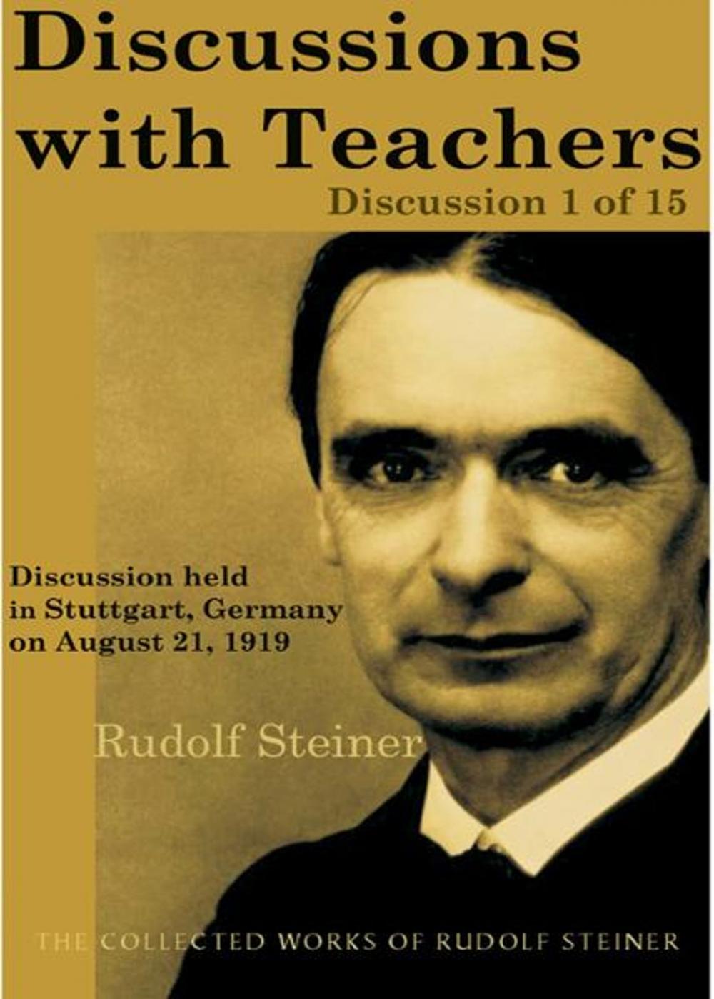 Big bigCover of Discussions with Teachers: Discussion 1 of 15