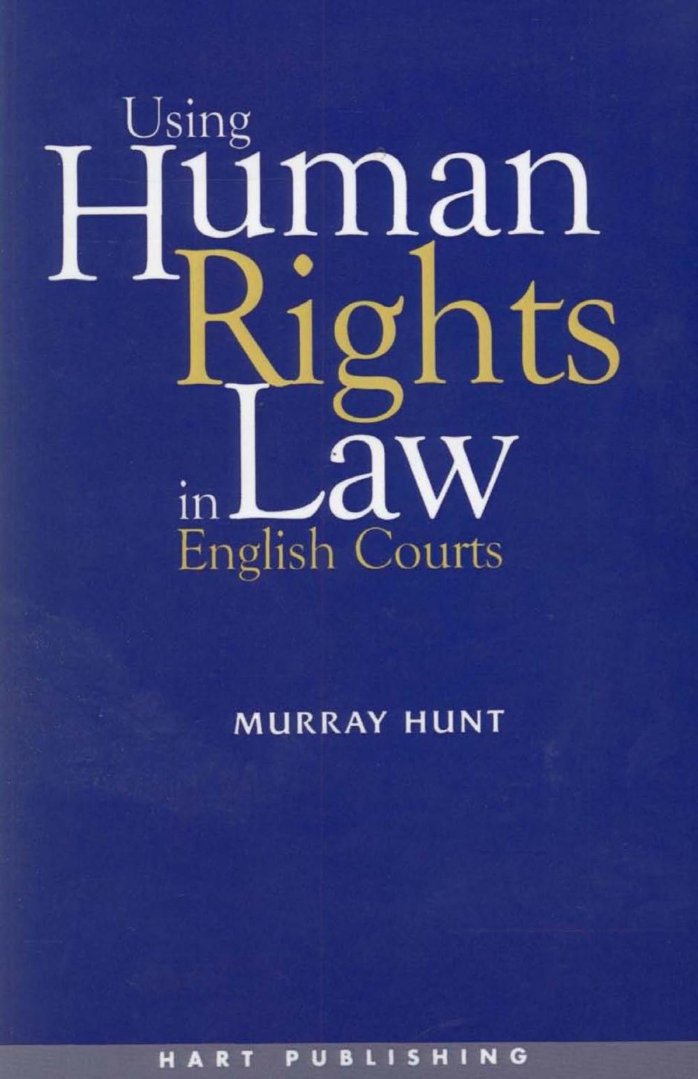 Big bigCover of Using Human Rights Law in English Courts