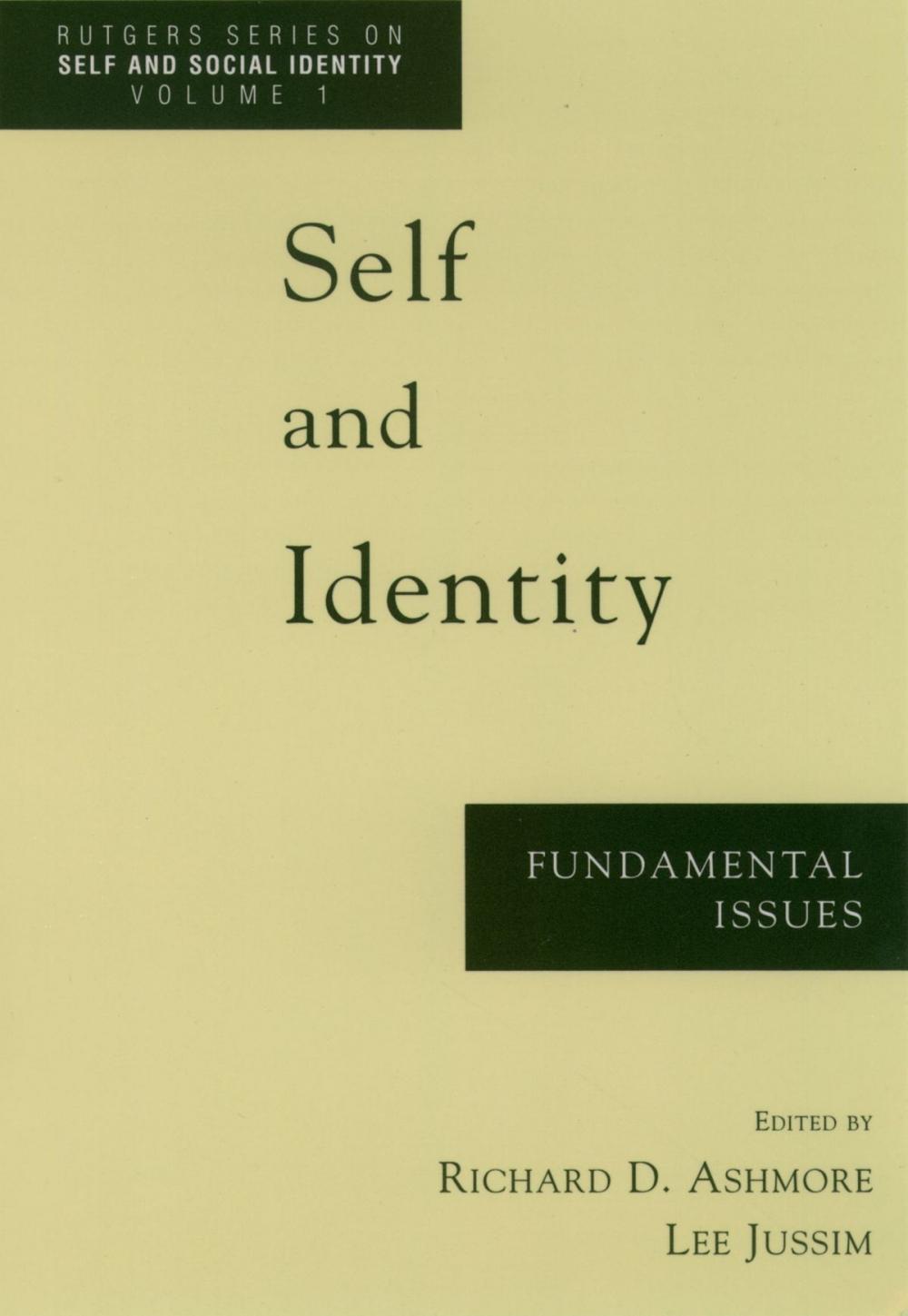 Big bigCover of Self and Identity