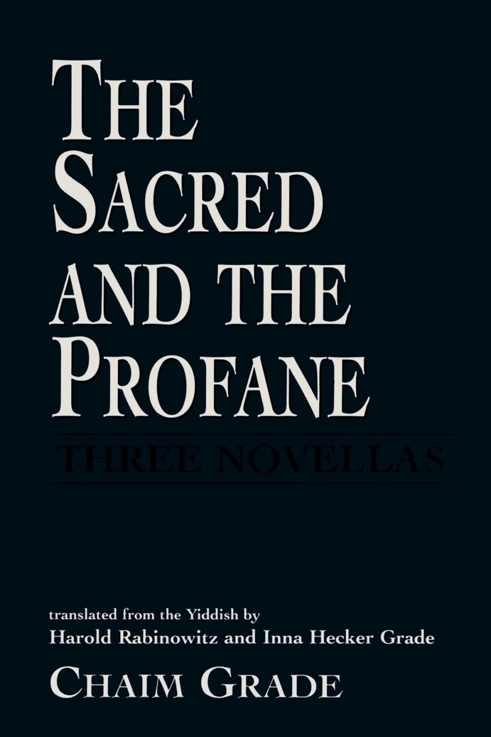 Big bigCover of The Sacred and the Profane