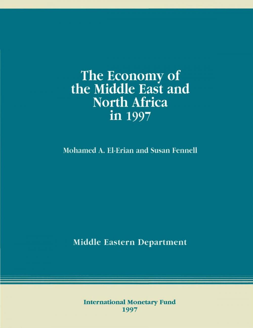 Big bigCover of The Economy of the Middle East and North Africa in 1997