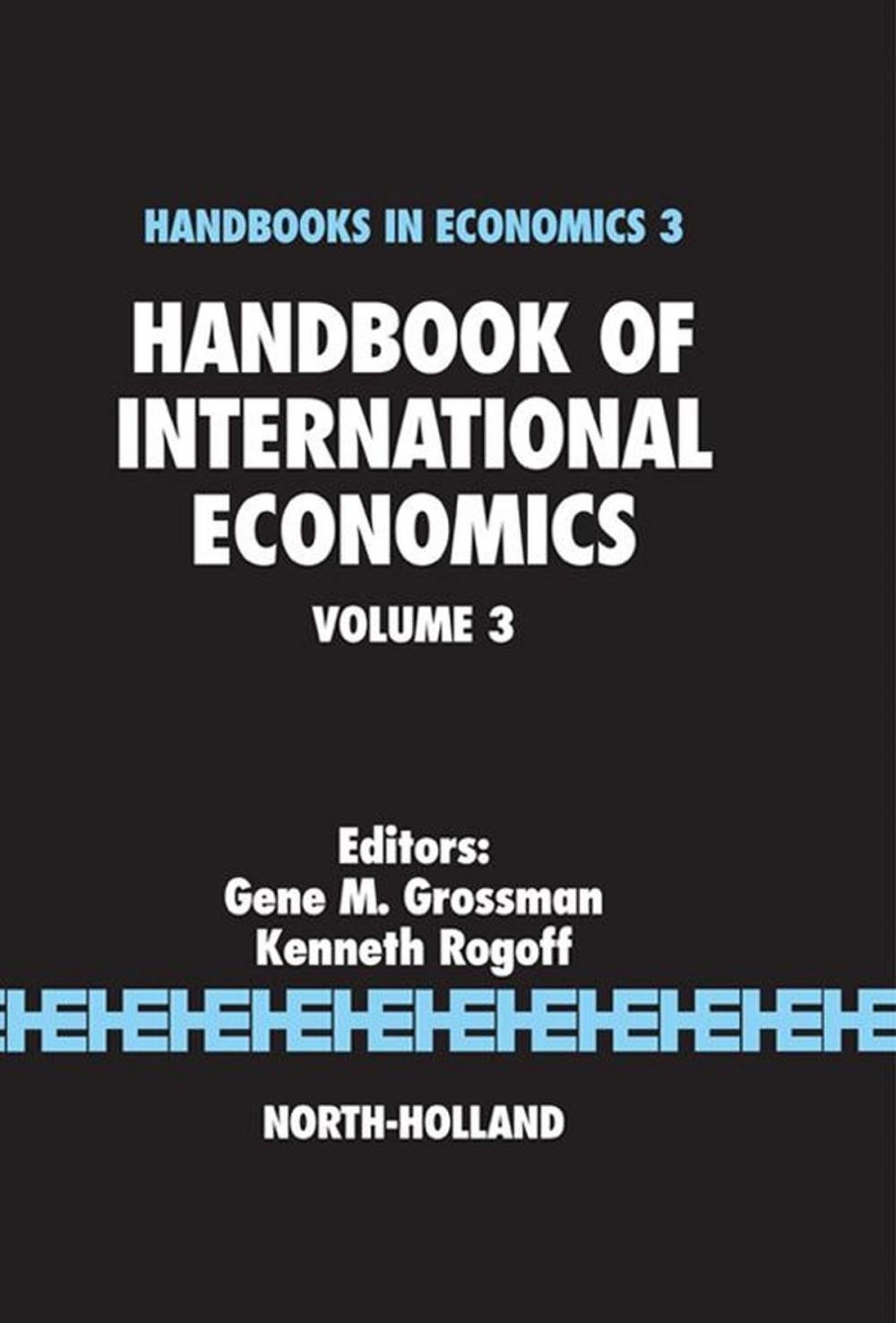 Big bigCover of Handbook of International Economics