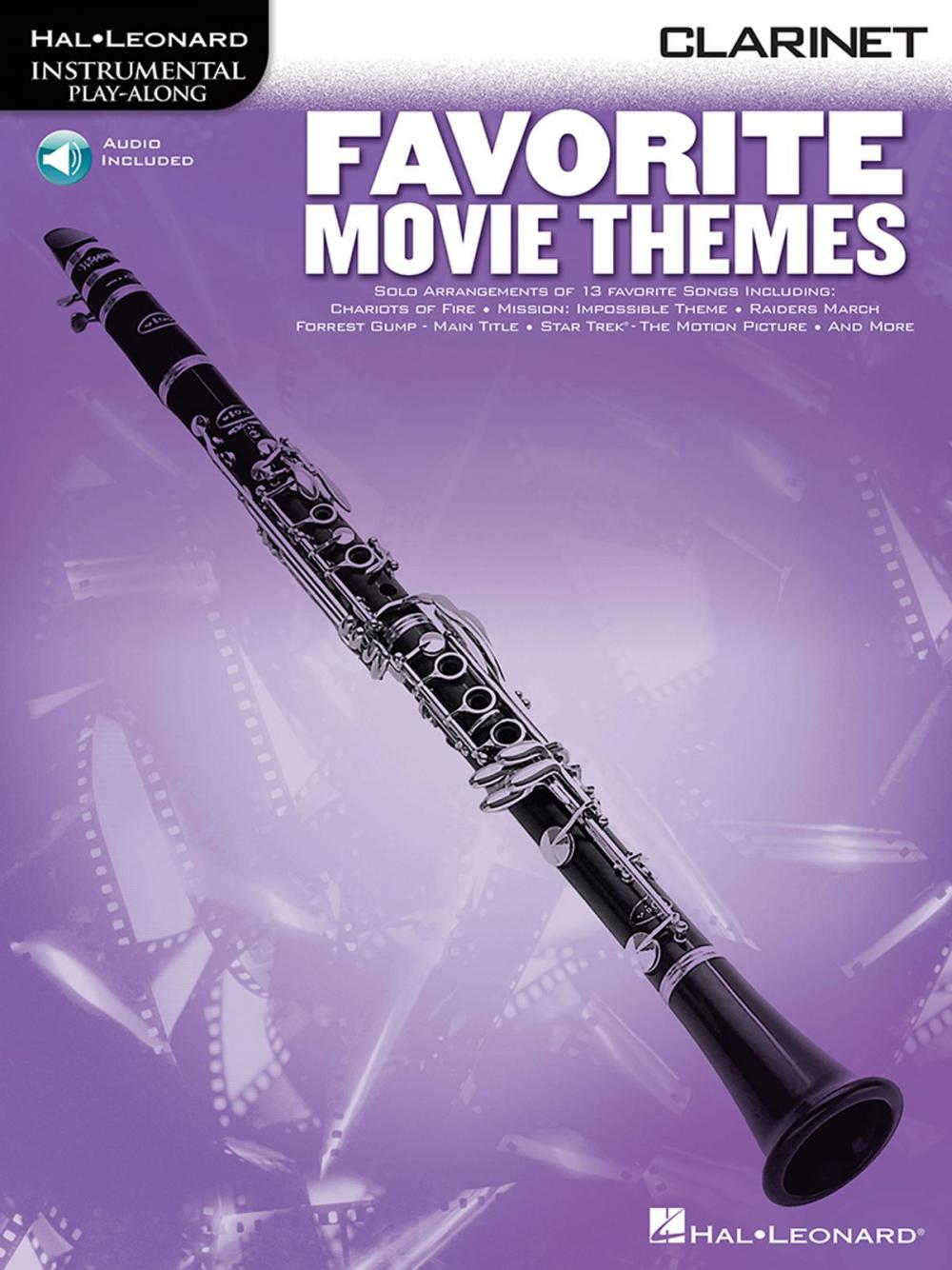 Big bigCover of Favorite Movie Themes for Clarinet