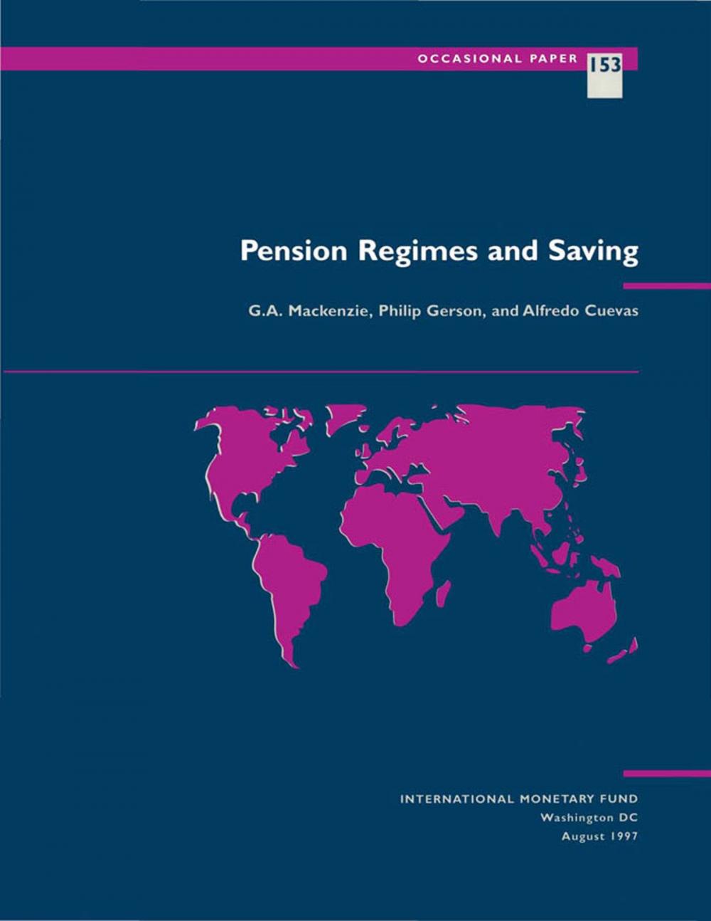 Big bigCover of Pension Regimes and Saving