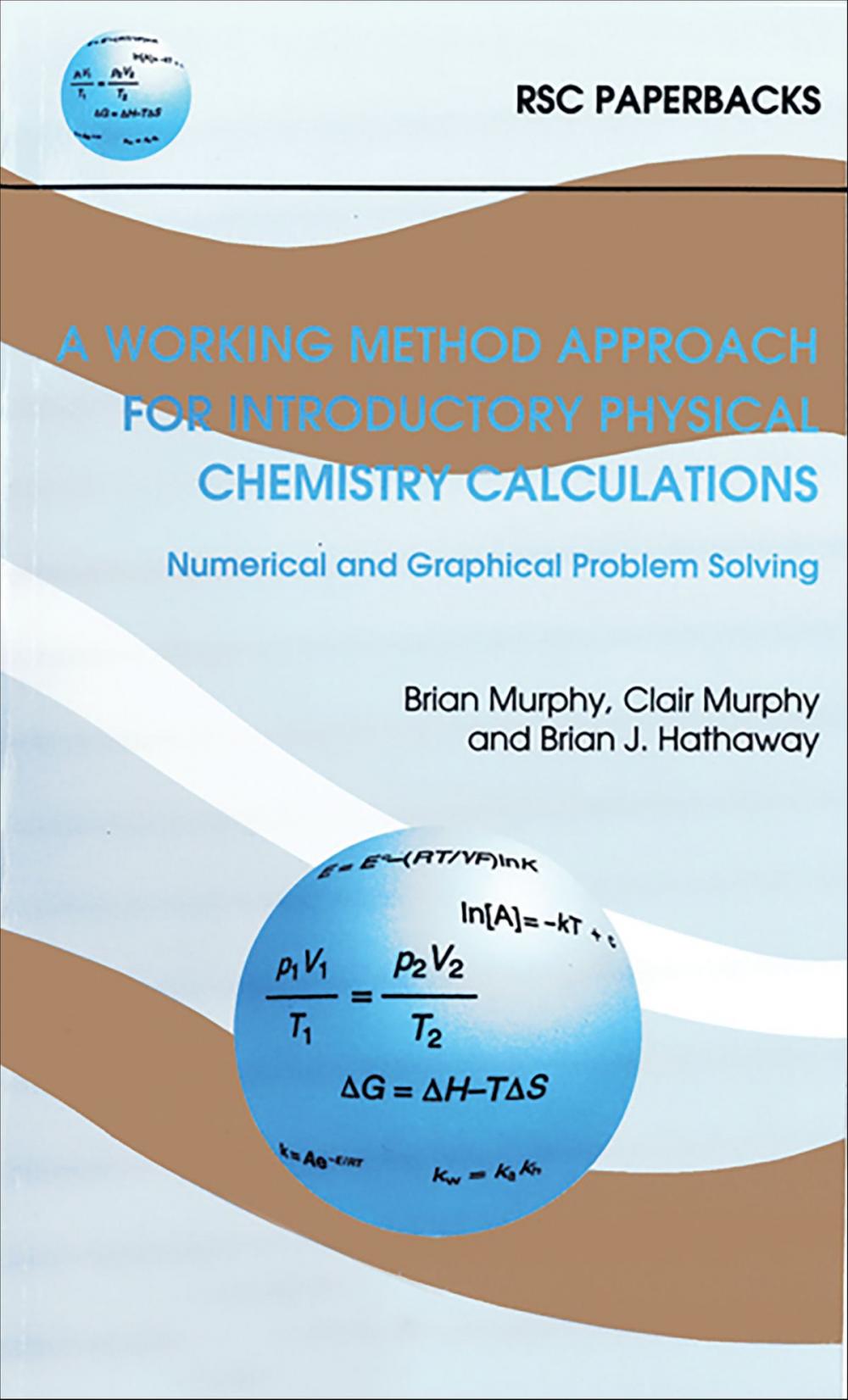 Big bigCover of A Working Method Approach for Introductory Physical Chemistry Calculations