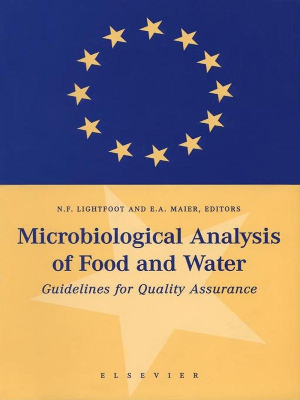 Big bigCover of Microbiological Analysis of Food and Water