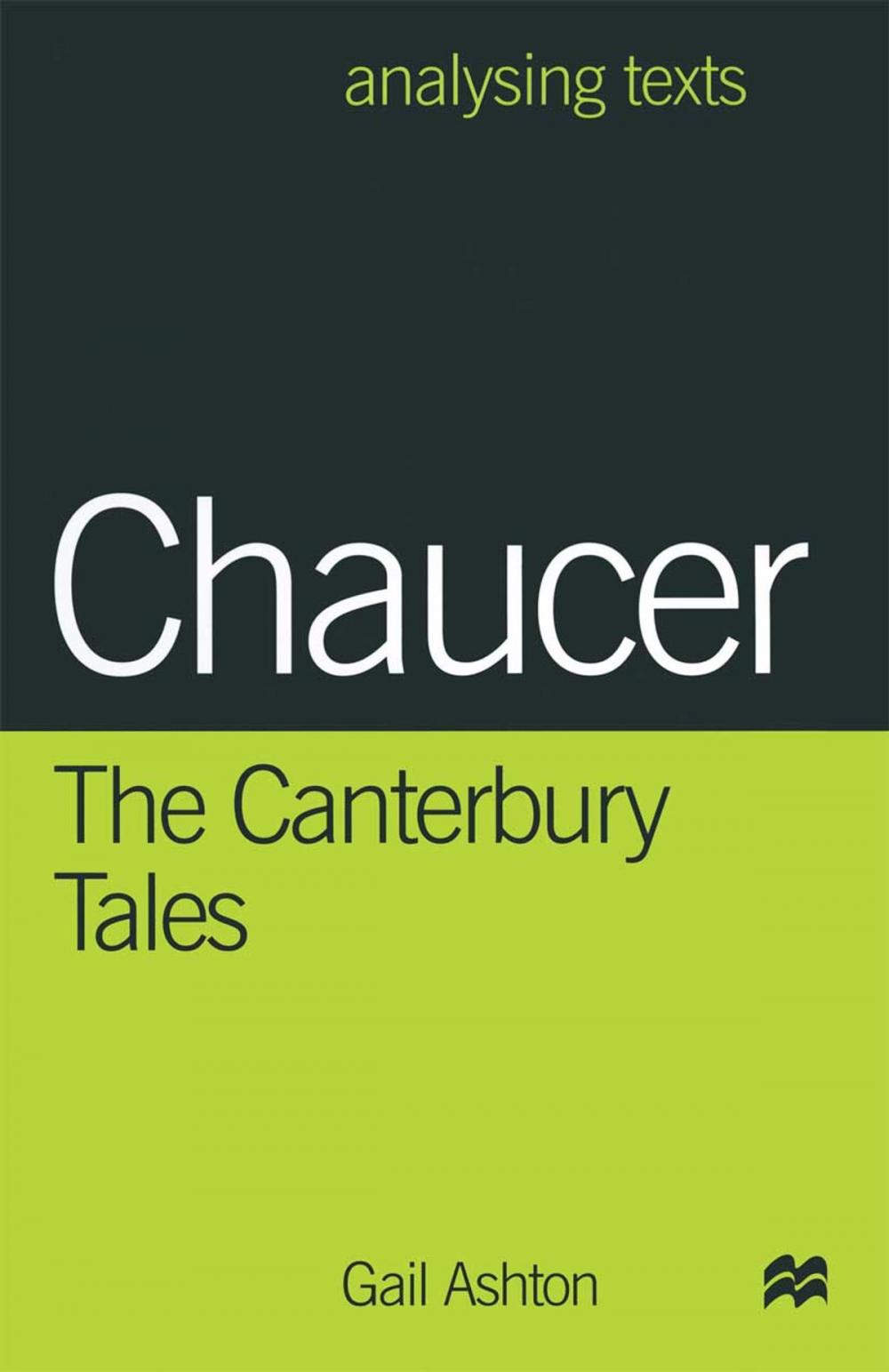 Big bigCover of Chaucer: The Canterbury Tales